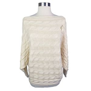 Military Hippie Coming Up Roses Crew Neck Sweater - Size Medium